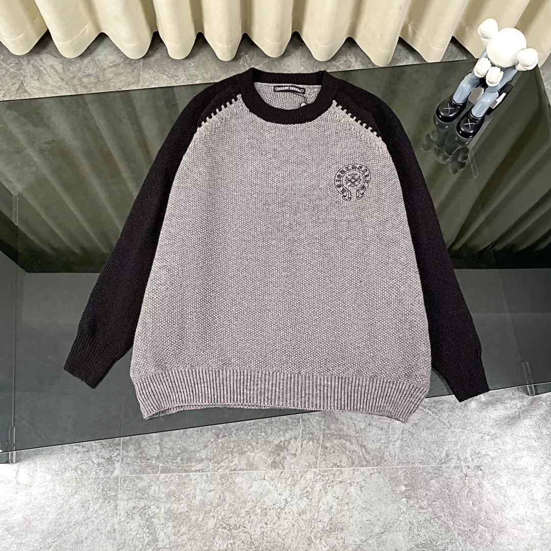 chrome hearts sweater manches longues pour unisexe s_12b02b0